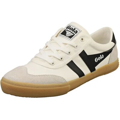 Gola Herren Badminton Freizeitschuhe - Off White Schwarz - Größe 7 EU Gola Herren Badminton Freizeitschuhe - Off White Schwarz - Größe 7 EU