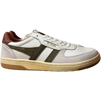 Gola Hawk Leren Sneakers - Casual Heren Schoenen Gola Hawk Leren Sneakers - Casual Heren Schoenen