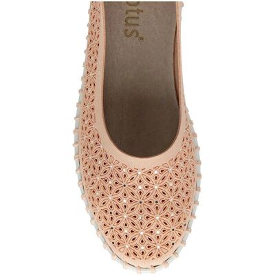Lotus Ewelina Pink Slip-On Shoes - Casual & Comfortable Lotus Ewelina Pink Slip-On Shoes - Casual & Comfortable
