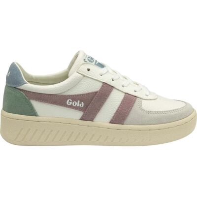 Gola Trident 2024 Chaussures femme blanches - Demi-chaussures - Publicité Gola Trident 2024 Chaussures femme blanches - Demi-chaussures - Publicité