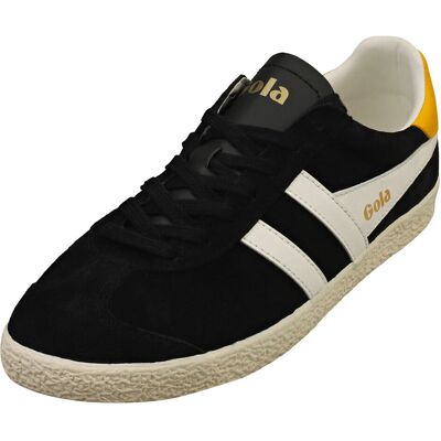 Gola Medallist Casual Trainers - Black Off White - Size 37 EU Gola Medallist Casual Trainers - Black Off White - Size 37 EU