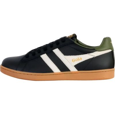 Gola Equipe II Leren Sneakers - Zwart - Maat 6 Gola Equipe II Leren Sneakers - Zwart - Maat 6