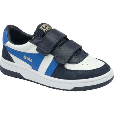 Gola Hawk Strap Jongens Sneakers - Marineblauw - Maat 10 - Sneakers Gola Hawk Strap Jongens Sneakers - Marineblauw - Maat 10 - Sneakers