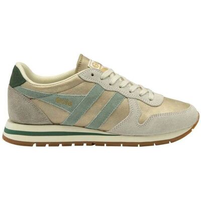 Gola Daytona Blaze Women's Trainers - Gold/green Mist - Size 8 Gola Daytona Blaze Women's Trainers - Gold/green Mist - Size 8