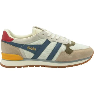 Gola Colorado Heren Trainers - Off White - 90s Style - Sneakers Gola Colorado Heren Trainers - Off White - 90s Style - Sneakers