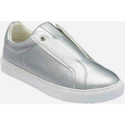Lotus Leon Silver Trainers - Casual Slip-On Shoes Lotus Leon Silver Trainers - Casual Slip-On Shoes