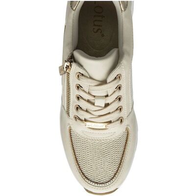 Lotus Tenno Women's Trainers - Tan - Size 5 - Shoe Lotus Tenno Women's Trainers - Tan - Size 5 - Shoe