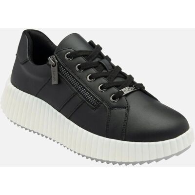 Lotus Kora Black Trainers - Casual & Comfortable Lotus Kora Black Trainers - Casual & Comfortable