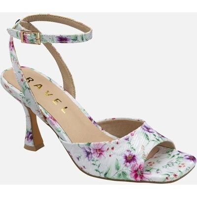 Ravel Holms Women's Sandals - White Floral - Size: 3 Ravel Holms Women's Sandals - White Floral - Size: 3