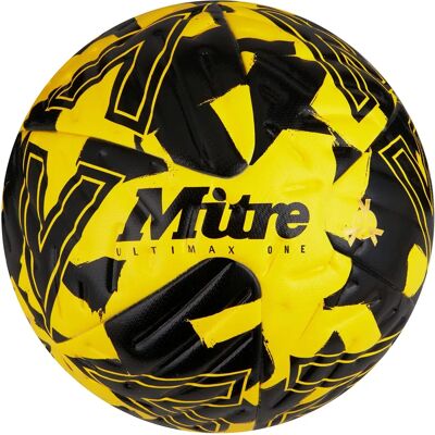 Mitre Ultimax One Yellow Football - Football Mitre Ultimax One Yellow Football - Football
