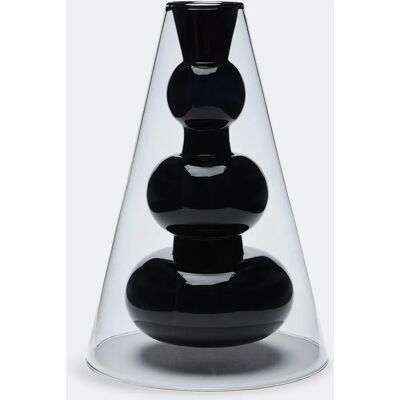 Tom Dixon Bump Vaso Conico, Nero - Vaso Tom Dixon Bump Vaso Conico, Nero - Vaso
