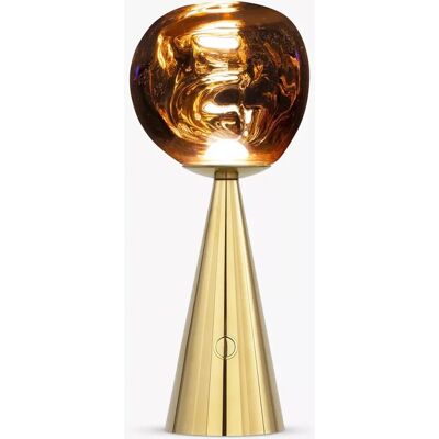 Lampe de Table Portable Melt de Tom Dixon - Or - Unisexe Lampe de Table Portable Melt de Tom Dixon - Or - Unisexe