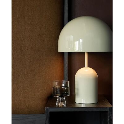 Tom Dixon - Lampada da tavolo Bell - Grigio - Acciaio - Designer Tom Dixon - Lampada da tavolo Bell - Grigio - Acciaio - Designer