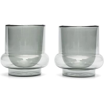 Tom Dixon - bump - Grigio esterno - Verde interno - Coffee cup Tom Dixon - bump - Grigio esterno - Verde interno - Coffee cup