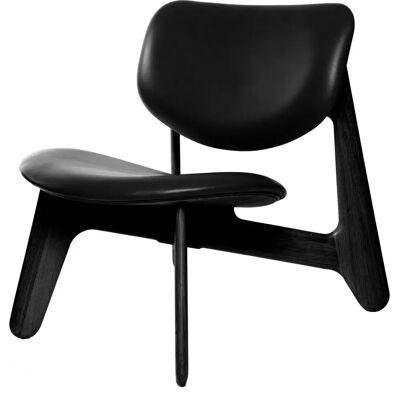 Tom Dixon - Slab Lounge - Nero - Pelle - Poltrona Tom Dixon - Slab Lounge - Nero - Pelle - Poltrona