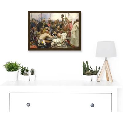 Artery8 - Cossacks (Old Master) - A4 - framed - Art print Artery8 - Cossacks (Old Master) - A4 - framed - Art print