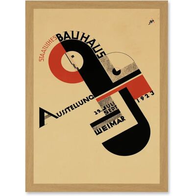 Artery8 - Exhibition Bauhaus Weimar Icon Germany - A4 Artery8 - Exhibition Bauhaus Weimar Icon Germany - A4