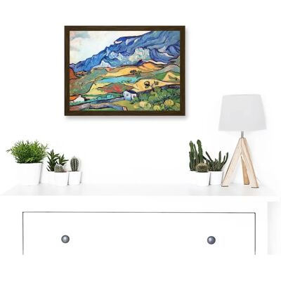 Artery8 - Vincent Van Gogh Les Alpilles Mountain Landscape Artery8 - Vincent Van Gogh Les Alpilles Mountain Landscape