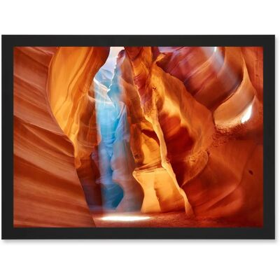 Artery8 - Photo Geology Antelope Canyon - A4 - Wall Art Print Artery8 - Photo Geology Antelope Canyon - A4 - Wall Art Print