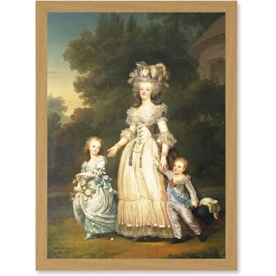 Artery8 - Doomed Queen Marie Antoinette - A4 - Light Oak - Art Print Artery8 - Doomed Queen Marie Antoinette - A4 - Light Oak - Art Print