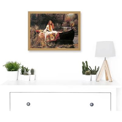 Artery8 - The Lady Of Shalott - Light Oak - A4 - Artwork Artery8 - The Lady Of Shalott - Light Oak - A4 - Artwork