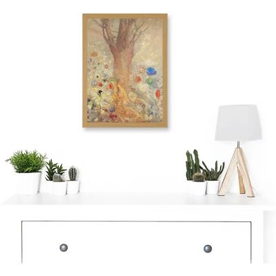 Artery8 - Odilon Redon The Buddha Lotus Tree - Light oak Artery8 - Odilon Redon The Buddha Lotus Tree - Light oak