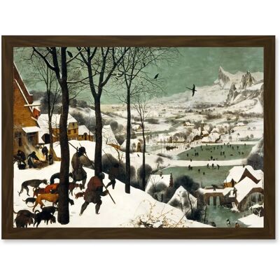 Artery8 - Pieter Bruegel The Elder Hunters In The Snow - A4 Artery8 - Pieter Bruegel The Elder Hunters In The Snow - A4