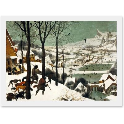 Artery8 - Pieter Bruegel The Elder Hunters In The Snow - A4 Artery8 - Pieter Bruegel The Elder Hunters In The Snow - A4