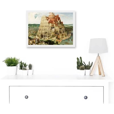 Artery8 - Tower of Babel - Bruegel - Art print Artery8 - Tower of Babel - Bruegel - Art print