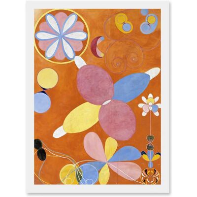 Artery8 - Hilma Af Klint Group IV No 4 - Wall Art Print Artery8 - Hilma Af Klint Group IV No 4 - Wall Art Print