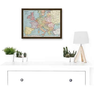Artery8 - Whitney-Graham 1930 Europe Political Map - Framed - A4 - Wall Art Artery8 - Whitney-Graham 1930 Europe Political Map - Framed - A4 - Wall Art