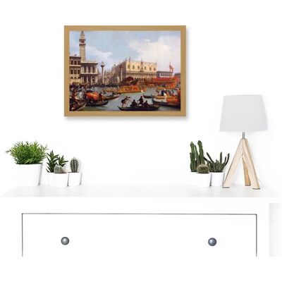 Artery8 - Canaletto Bucentaurs Return - A4 - Wall Art Artery8 - Canaletto Bucentaurs Return - A4 - Wall Art