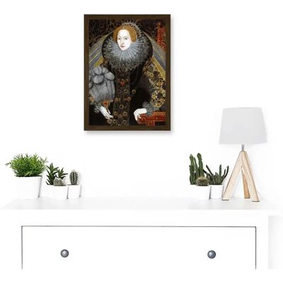 Artery8 - Queen Elizabeth I Portrait - A4 - Framed - Wall Art Print Artery8 - Queen Elizabeth I Portrait - A4 - Framed - Wall Art Print