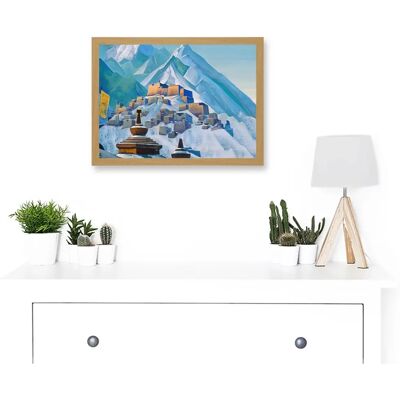 Artery8 - Roerich Tibet Himalayas Symbolist Mountain - A4 Artery8 - Roerich Tibet Himalayas Symbolist Mountain - A4