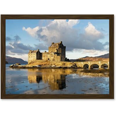 Artery8 - Iliff - Brown - A4 - Wall Art Artery8 - Iliff - Brown - A4 - Wall Art