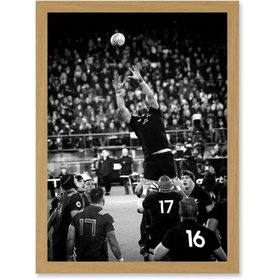 Artery8 - Coleman Rugby Union Line Out - Wall Art Artery8 - Coleman Rugby Union Line Out - Wall Art