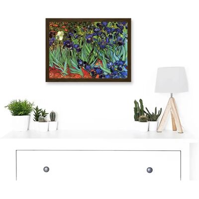 Artery8 - Vincent Van Gogh Irises Artwork - Wall Art Print Artery8 - Vincent Van Gogh Irises Artwork - Wall Art Print
