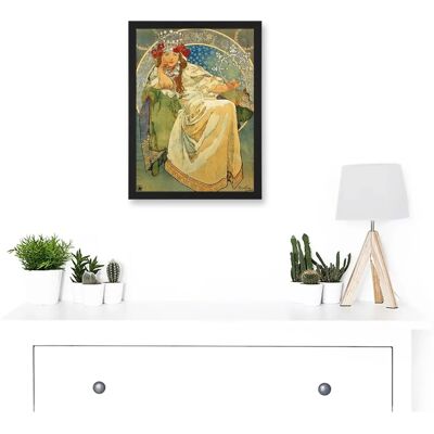 Artery8 - Mucha Princess Hyacinth 1911 - A4 - Art print Artery8 - Mucha Princess Hyacinth 1911 - A4 - Art print