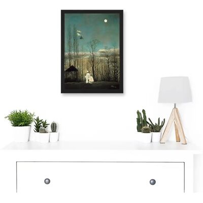 Artery8 - Henri Rousseau A Carnival Evening - A4 - Wall Art Artery8 - Henri Rousseau A Carnival Evening - A4 - Wall Art