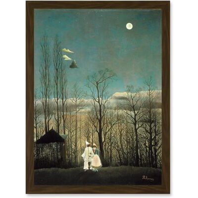 Artery8 - Henri Rousseau A Carnival Evening - Brown Artery8 - Henri Rousseau A Carnival Evening - Brown