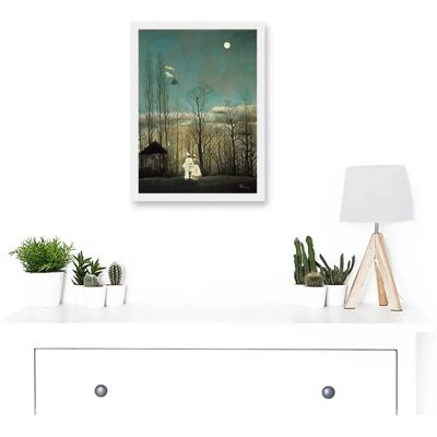Artery8 - A Carnival Evening - White frame - A4 - Art print Artery8 - A Carnival Evening - White frame - A4 - Art print