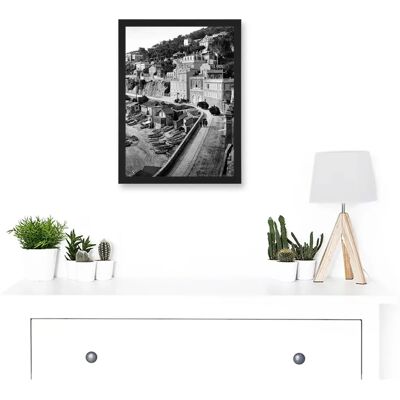 Artery8 - Vintage Photo Corniche Road I Marseilles France - A4 Artery8 - Vintage Photo Corniche Road I Marseilles France - A4