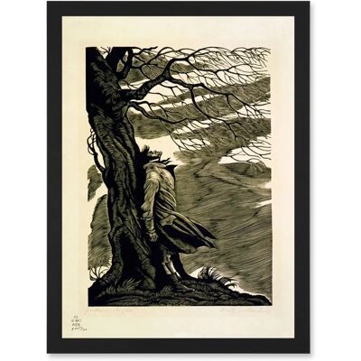 Artery8 - Heathcliff Wuthering Heights - A4 - Framed Wall Art Artery8 - Heathcliff Wuthering Heights - A4 - Framed Wall Art