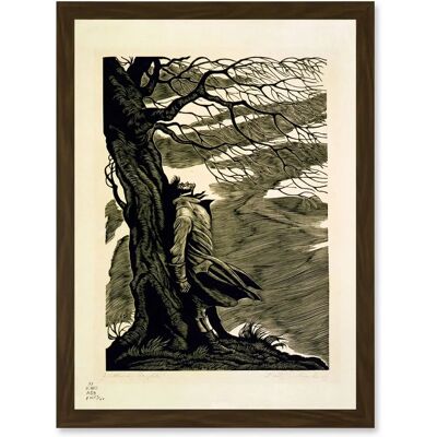 Artery8 - Heathcliff Wuthering Heights - Brown - A4 - Art print Artery8 - Heathcliff Wuthering Heights - Brown - A4 - Art print