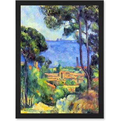 Artery8 - Cezanne Landscape L'Estaque - A4 Artery8 - Cezanne Landscape L'Estaque - A4