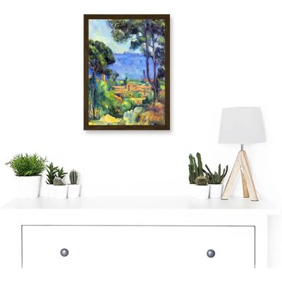 Artery8 - Cezanne Landscape L'Estaque - A4 - Artwork Artery8 - Cezanne Landscape L'Estaque - A4 - Artwork