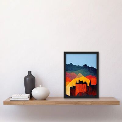 Artery8 - Edinburgh in Autumn - Scotland - Wall art print Artery8 - Edinburgh in Autumn - Scotland - Wall art print