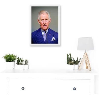 Artery8 - King Charles III Speech Photo - A4 - Wall Art Artery8 - King Charles III Speech Photo - A4 - Wall Art
