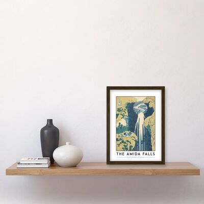 Artery8 - Amida Falls - Framed Wall Art Artery8 - Amida Falls - Framed Wall Art