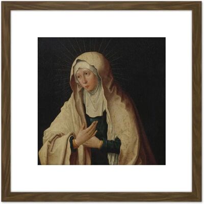 Artery8 - Van Leyden Virgin Mary Painting - Framed Wall Art Artery8 - Van Leyden Virgin Mary Painting - Framed Wall Art